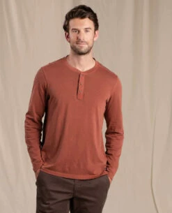 Primo Long-Sleeve Henley - Men's