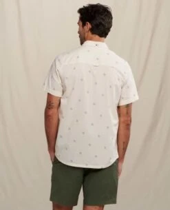 Mattock II Short-Sleeve Shirt - Men's 7 Mattock II Short-Sleeve Shirt - Men's -Toad&Co Sales Store 1036006609 ToadandCo MattockIISSShirt SaltKnotPrint Mens Rear