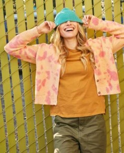 Bianca Crew Cardigan -Toad&Co Sales Store T1001303 Taffy Tie Dye 5
