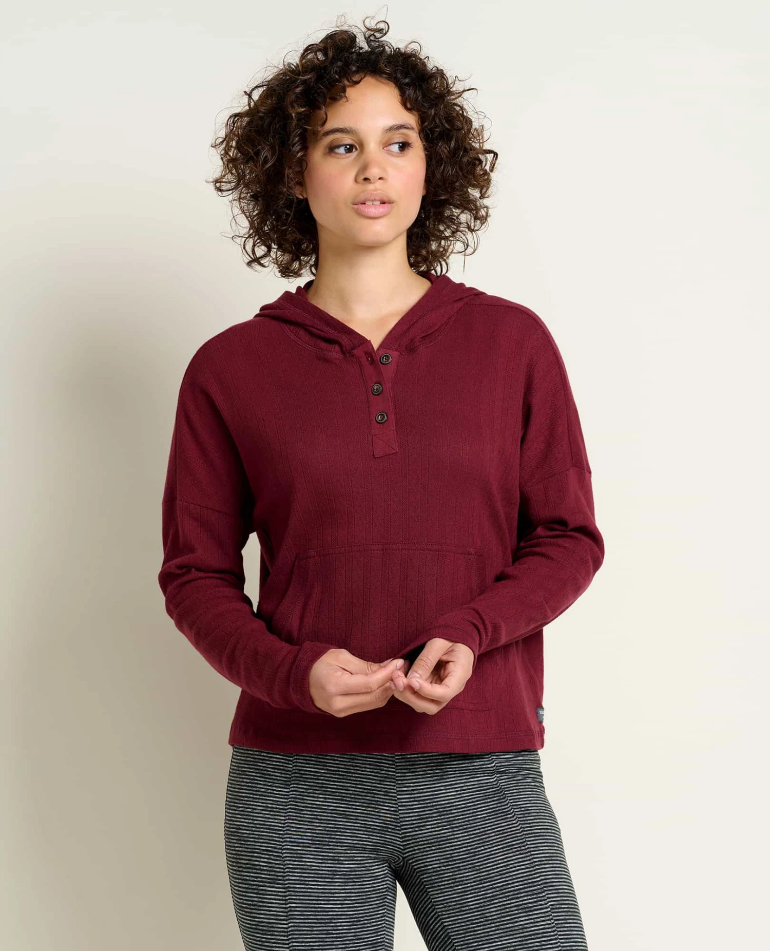 Foothill Pointelle Hoodie 4 Foothill Pointelle Hoodie - Image 4