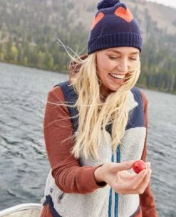 Cazadero Pom Beanie 6 Cazadero Pom Beanie -Toad&Co Sales Store T1201004 True Navy 3