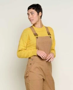 Bramble Flannel Lined Overall -Toad&Co Sales Store T1441201 Tabac II 3