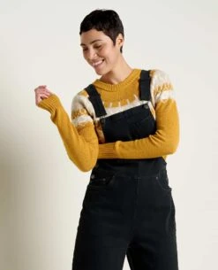 Balsam Seeded Denim Overall -Toad&Co Sales Store T1441303 Washed Black 3