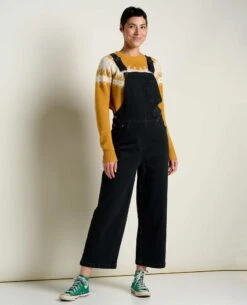 Balsam Seeded Denim Overall -Toad&Co Sales Store T1441303 Washed Black 4