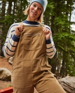 Scouter Cord Overall -Toad&Co Sales Store T1441307 Honey Brown 6