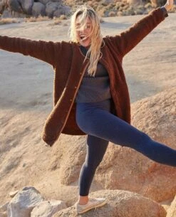 Printed Lean Legging -Toad&Co Sales Store T1451400 True Navy Geo Print 3