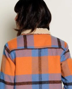 Women's Burntside Trucker Jacket -Toad&Co Sales Store T1541005 Mandarin 3