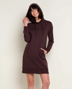 Hemp Daybreaker Hooded Dress -Toad&Co Sales Store T1781300 Carob 4 5604f063 0739 4796 ae5d a710dfc39f52