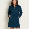 Campo Fleece 1/4 Snap Dress