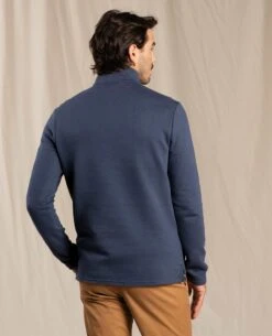 Moonwake 1/4 Zip Pullover 7 Moonwake 1/4 Zip Pullover -Toad&Co Sales Store T2081106 TRUE NAVY 2