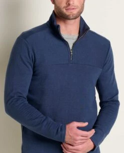 Moonwake 1/4 Zip Pullover 6 Moonwake 1/4 Zip Pullover -Toad&Co Sales Store T2081106 True Navy 3