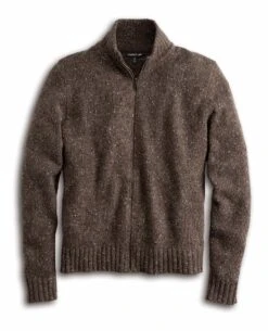 Men's Wilde Zip Sweater -Toad&Co Sales Store T2232201 Brown Sugar 4