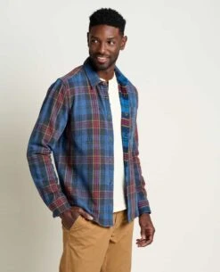 Over And Out Reversible Long Sleeve Shirt -Toad&Co Sales Store T2241002 Cornflower 4