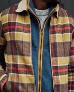 Men's Burntside Trucker Jacket -Toad&Co Sales Store T2541002 Mantis 5