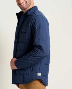 Spruce Wood Shirt Jacket -Toad&Co Sales Store T2541301 True Navy 3